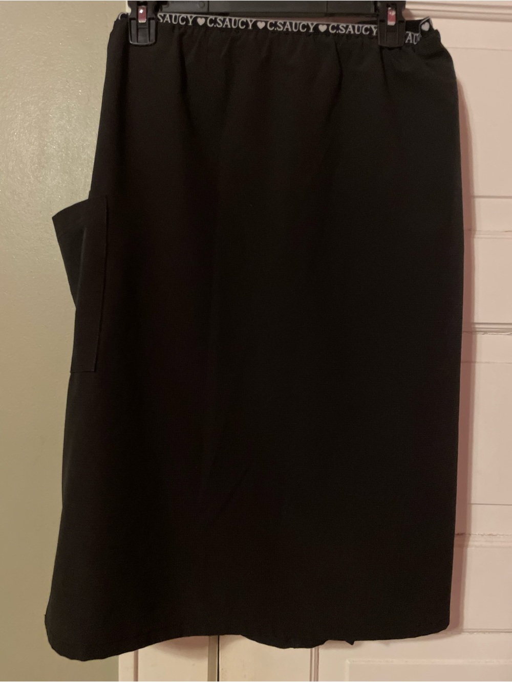 1 Black / 1 Navy Scrub Skirt C. Saucy 2X